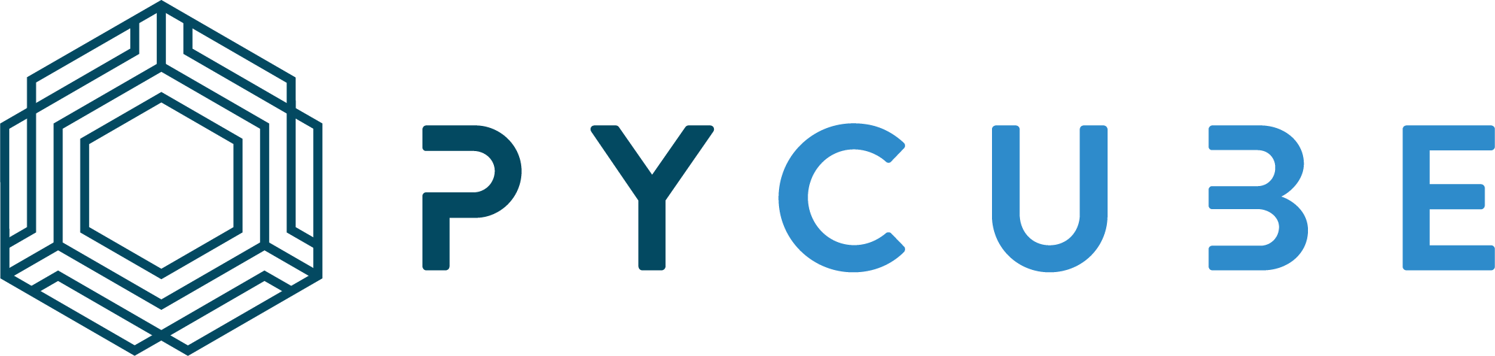 Pycube logo on white